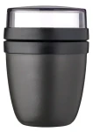 Mepal Ellipse mini Olovrantový box čierna / 420 ml / BPA Free (107650041100)