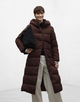 ECOALF Adriana Coat Dark Brown L