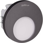 Zamel 02-221-32 Muna LED vstavané nástenné svietidlo LED pevne zabudované LED osvetlenie 0.42 W grafit; 02-221-32