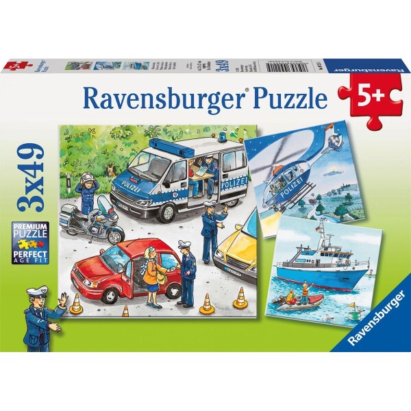 Ravensburger Polícia zasahuje /3x49 dielikov/ od 5 rokov