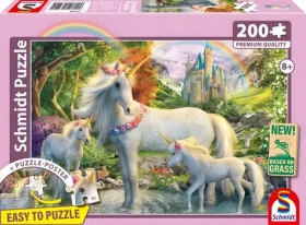 Schmidt Puzzle Jednorožec s mláďatami