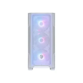 MSI MAG FORGE M100R biela / Micro ATX / 3x USB-A / 4X 120mm / bez zdroja / priehľadná bočnica (MAG FORGE M100R WHIT)