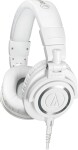 Audio Technica Audio Technica Ausinės ATH-M50XWH su laidu, Ant ausų uždedamos, 3.5 mm, Baltas