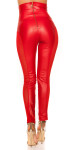 Sexy KouCla Highwaist Leggings with Insight red