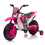 Mamido Mamido Detská elektrická motorka XMX616 ružová | EVA kolesá | 12V 7Ah