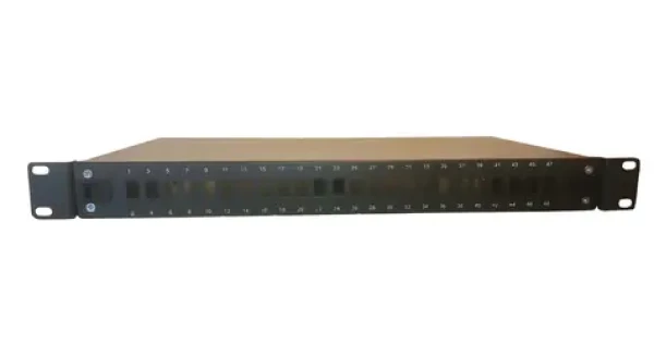 Lanview Optický patch panel čierny / Patch panel / 24 portov / SC/LC / 19" / 1U / oceľ (LVO231517)