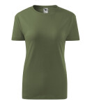 Klasické nové tričko khaki 2XL