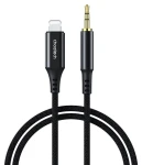 Choetech AUX009 čierna / Audio kábel / Lightning (M) - Jack 3,5 mm (M) / 2 m