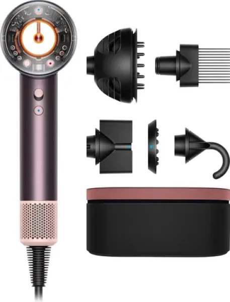 Dyson Supersonic Nural HD16 Jasper/Plum / sušič vlasov / 1600 W / difuzér / 4 teploty / 3 rýchlosti (599003-01)