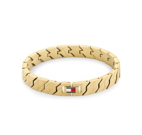 Tommy Hilfiger Dizajnový pánsky náramok z pozlátenej ocele Lars 2790620