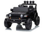 Mamido Elektrické autíčko Jeep Rubicon 24 V 2x200 W čierne