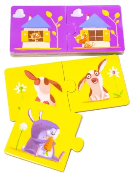DJECO Puzzle Protiklady