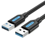 Vention Kábel USB-A 3.0 (M) - USB-A 3.0 (M) čierna / 0.5 m (CONBD)
