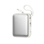 Joyroom JR-PBF27 biela / Powerbanka / 10000mAh / 22.5W / 1x USB-C / 1x Lightning + 1 USB-C kábel (6956116745110)