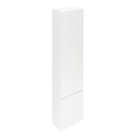 Kúpeľňová skrinka vysoká Naturel Savona 40,2x157x21,7 cm biela lesk SAVONAV40BI SAVONAV40BI