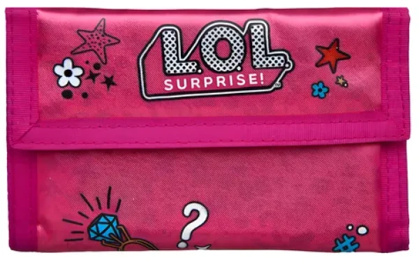 KARTON P+P Peňaženka LOL / Zatváranie na suchý zips / Vrecko na mince na zips (LOLO7005)