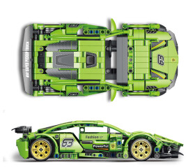 Mamido Mamido Konštrukčná stavebnica športové auto Super rýchlosť 385 dielov MT1133