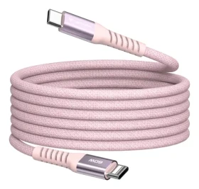 Verbatim 31853 magnetický 60W USB-C kábel 1.2m ružová / USB-C(M) / USB-C(M) / PD 3.0 QC 3.0