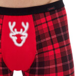 Pánske boxerky 007/76 Red nose 2 - CORNETTE Červená XL