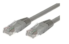 Patch kábel UTP CAT6A 1m šedý / Sieťový kábel / RJ45 (AKTBXKS6AUP100G)