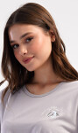 Dámske pyžamo capri Heart světle modrá 2XL