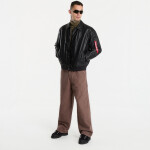 Bunda Alpha Industries PU College Jacket Black M