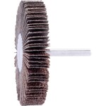 PFERD TOOLS PFERD korundová lamelová brúska F Ø 80x15 mm hriadeľ Ø 6 mm A40 na jemné brúsenie a konečnú úpravu 47801548 10 ks; 47801548