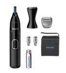 Philips Nose trimmer series 5000 NT5650-16 čierna / zastrihávač chĺpkov / 3 hrebene / 1x AA / púzdro (NT5650/16)