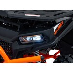 Mamido Detská benzínová štvorkolka RamiGO PRO RIDER 200CC oranžová