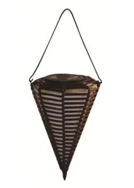 HANKO CONE / Solárny záhradný lampáš / LED / vonkajšie osvetlenie (HK-SL001- B - Cone)