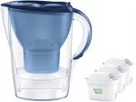 Brita Marella modrá + 3x filtre / Filtračné kanvice na vodu / 2,4 l / filter: MAXTRA PRO Pure Performance (Marella 2,4l +3wk?ady Pure Performance)