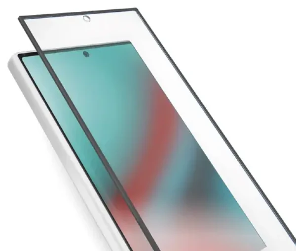 SBS Tvrdené sklo Full Cover pre Samsung Galaxy S24 Ultra čierna / Tvrdené sklo