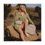 Elegantný dámsky batoh do mesta Heys Puffer Backpack Off White