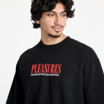 Tričko PLEASURES Satisfaction T-Shirt Black S