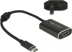 Delock Adaptér USB Type-C (M) - HDMI (F) / DP Alt Mód / 4K / 60Hz / funkcia PD (62988)