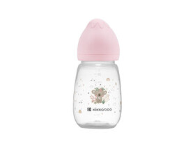 KikkaBoo Dojčenská fľaša 260ml 3m+ Savanna Pink (31302020097KB)