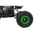 Mamido Detská benzínová štvorkolka RamiGO WILDPEAK 110CC čierno-zelená