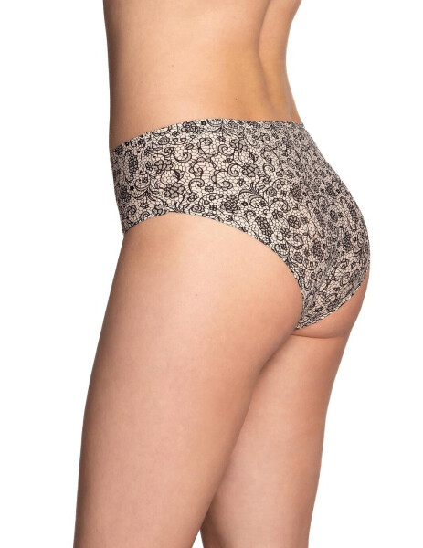 Lama Laserom strihané nohavičky L-POL 5034 BI 2XL Béžová XXL