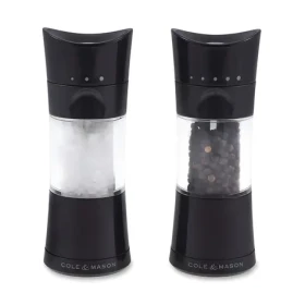 ColeMason Harrogate / Darčeková sada mlynčekov na soľ a korenie / diamantový mechanizmus / výška 15,5 cm (H306498)