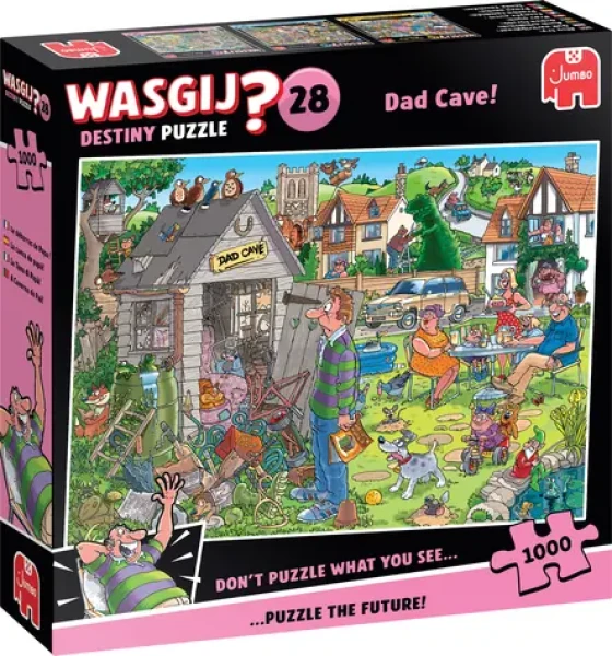 JUMBO Puzzle WASGIJ Destiny 28: Tatovo útočisko!