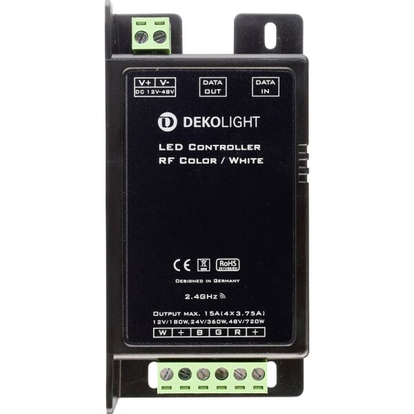 Deko Light RF Color + White napájací zdroj pre LED konštantné napätie 12 - 48 V/DC stmievateľný; 843067