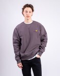 Carhartt WIP American Script Sweat Porphyry M