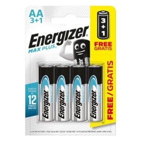 Energizer MAX Plus Batéria - Ceruzka AA 4 ks (3+1 zadarmo) (7638900423242)