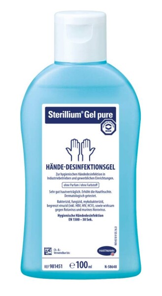 STERILLIUM Gel pure 100 ml