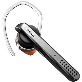 Jabra Talk 45 mobil slúchadlá do uší Bluetooth mono strieborná Potlačenie hluku NFC, regulácia hlasitosti; 100-99800900-60