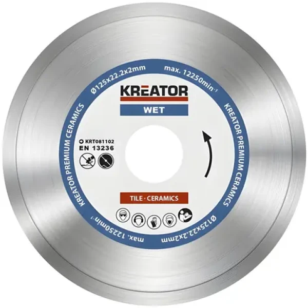 KREATOR KRT081102 / Rezný kotúč diamantový celoobvodový (100001832294)