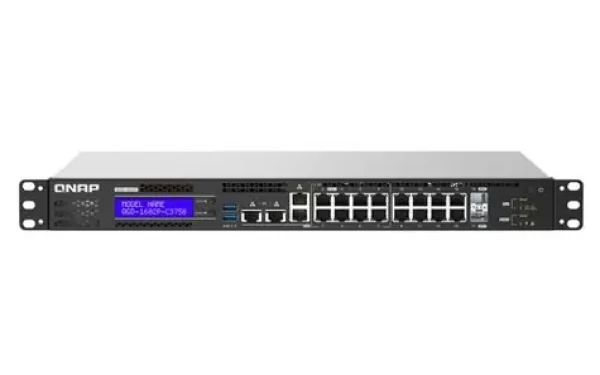 QNAP QGD-1602-C3758-16G / Riadený switch / 8x GbE + 8x 2.5 GbE + 2x 10GbE SFP+ (QGD-1602-C3758-16G)