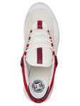 Dc WILLIAMS SLIM S WHITE/NAVY/RED pánske letné topánky - 42EUR