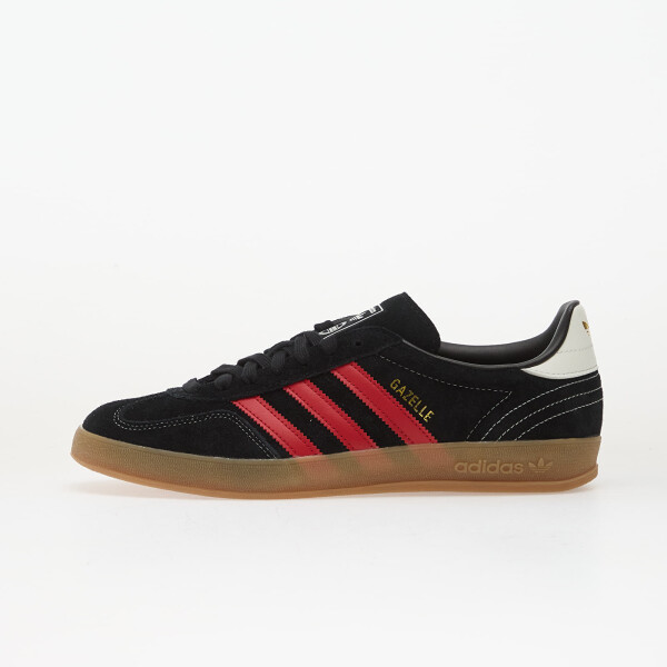 Tenisky adidas Gazelle Indoor Core Black/ Better Scarlet/ Gum4 EUR 40