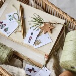 Ib Laursen Jutový špagátik Dusty Green 100 m